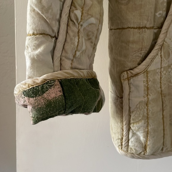 FADE OUT UTILITY QUILTED JACKET NEUTRAL PRINTED - Picture 5 of 9